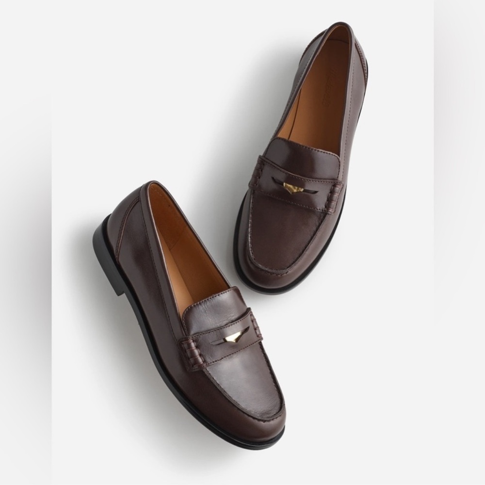 Madewell Brown Leather Loafers